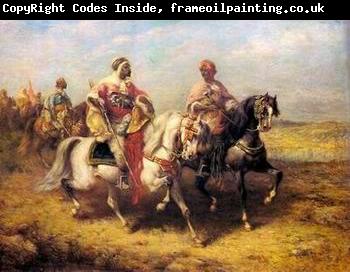 unknow artist Arab or Arabic people and life. Orientalism oil paintings  354